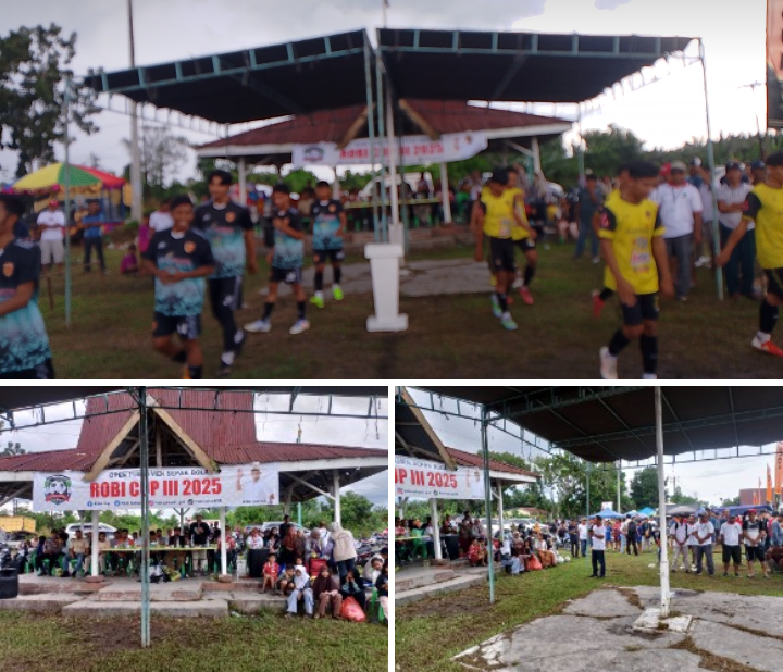 Open Turnamen Sepakbola Robi Cup lll Diikuti 56 Club Dari Berbagai Daerah